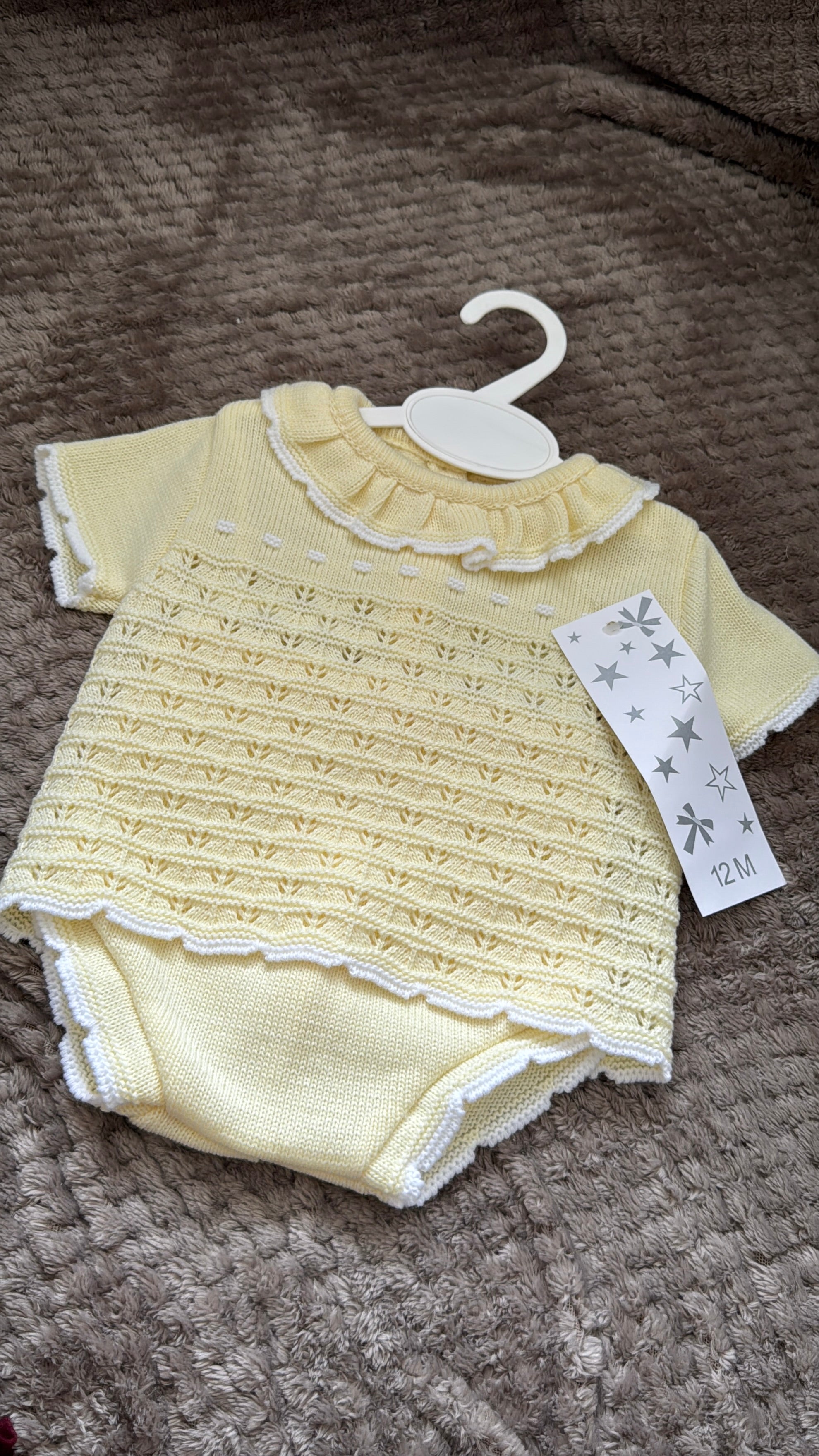 Girls knitted 2 piece