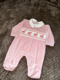 Rocking horse baby grow
