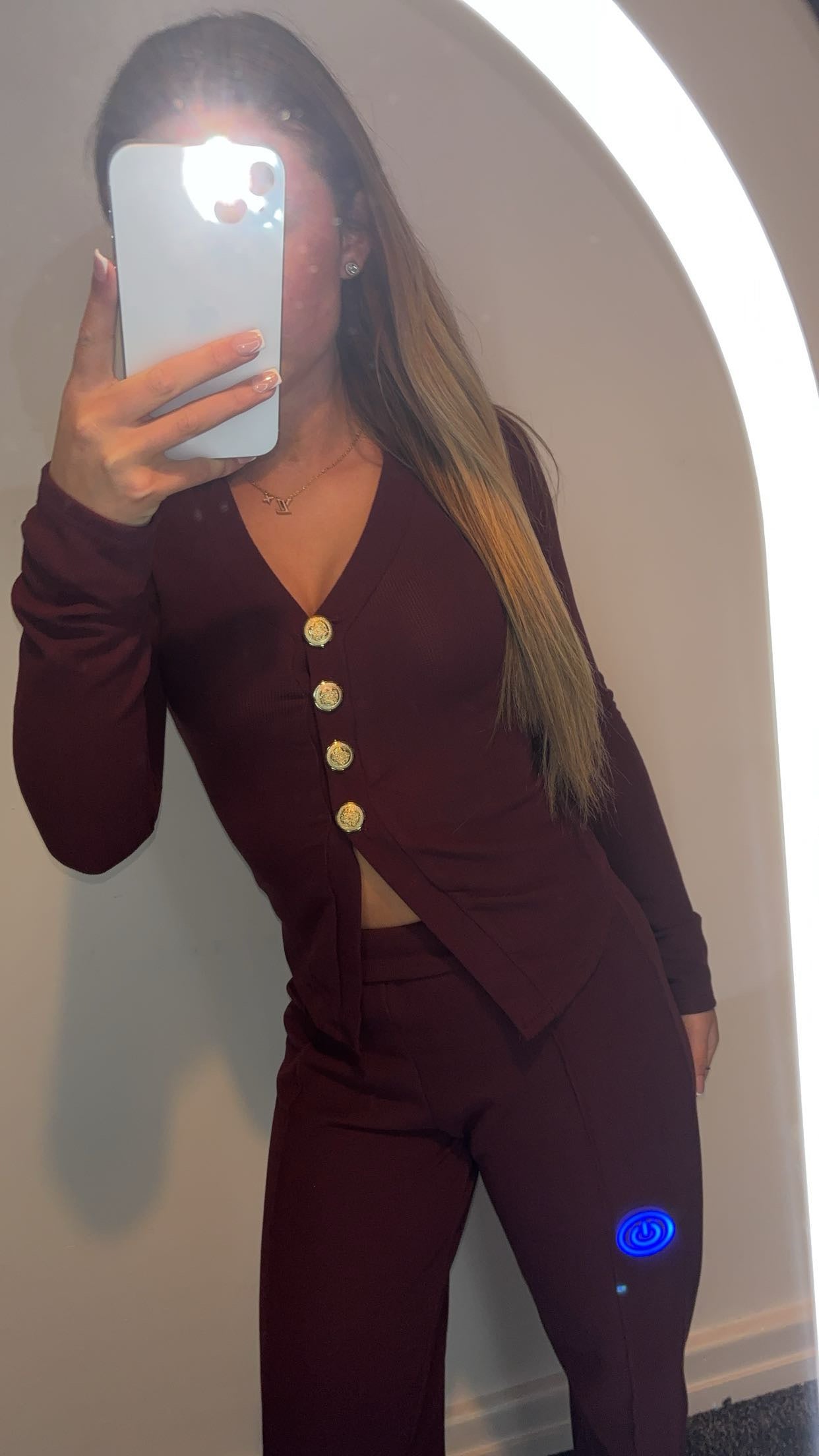 Burgundy co-ord