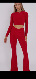 Fold over flare set