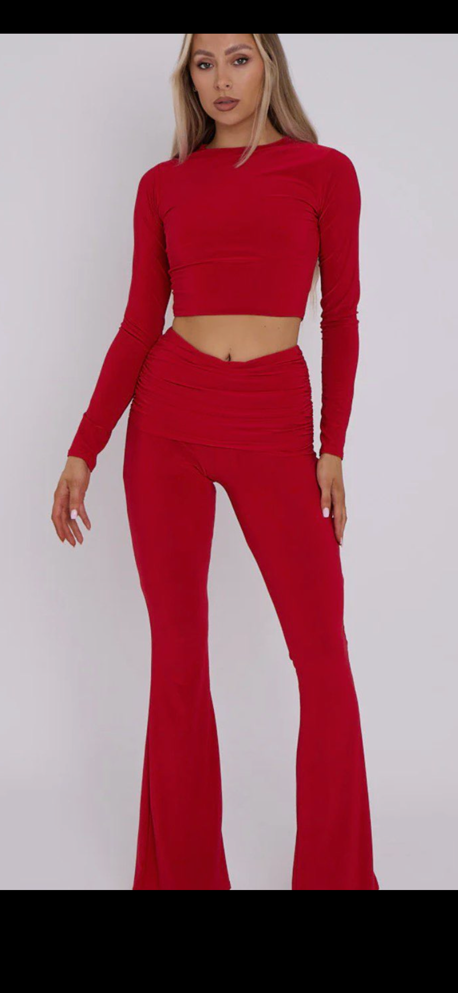 Fold over flare set