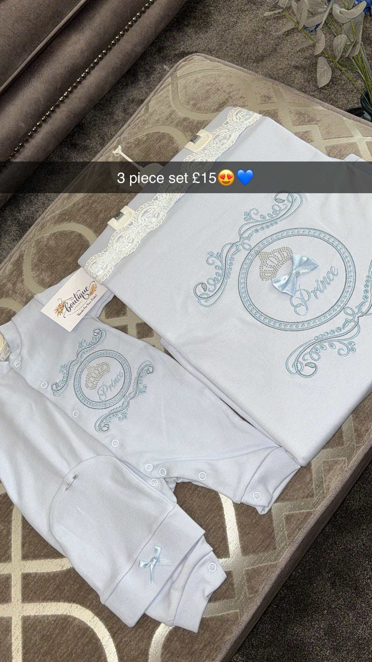 3 piece prince set