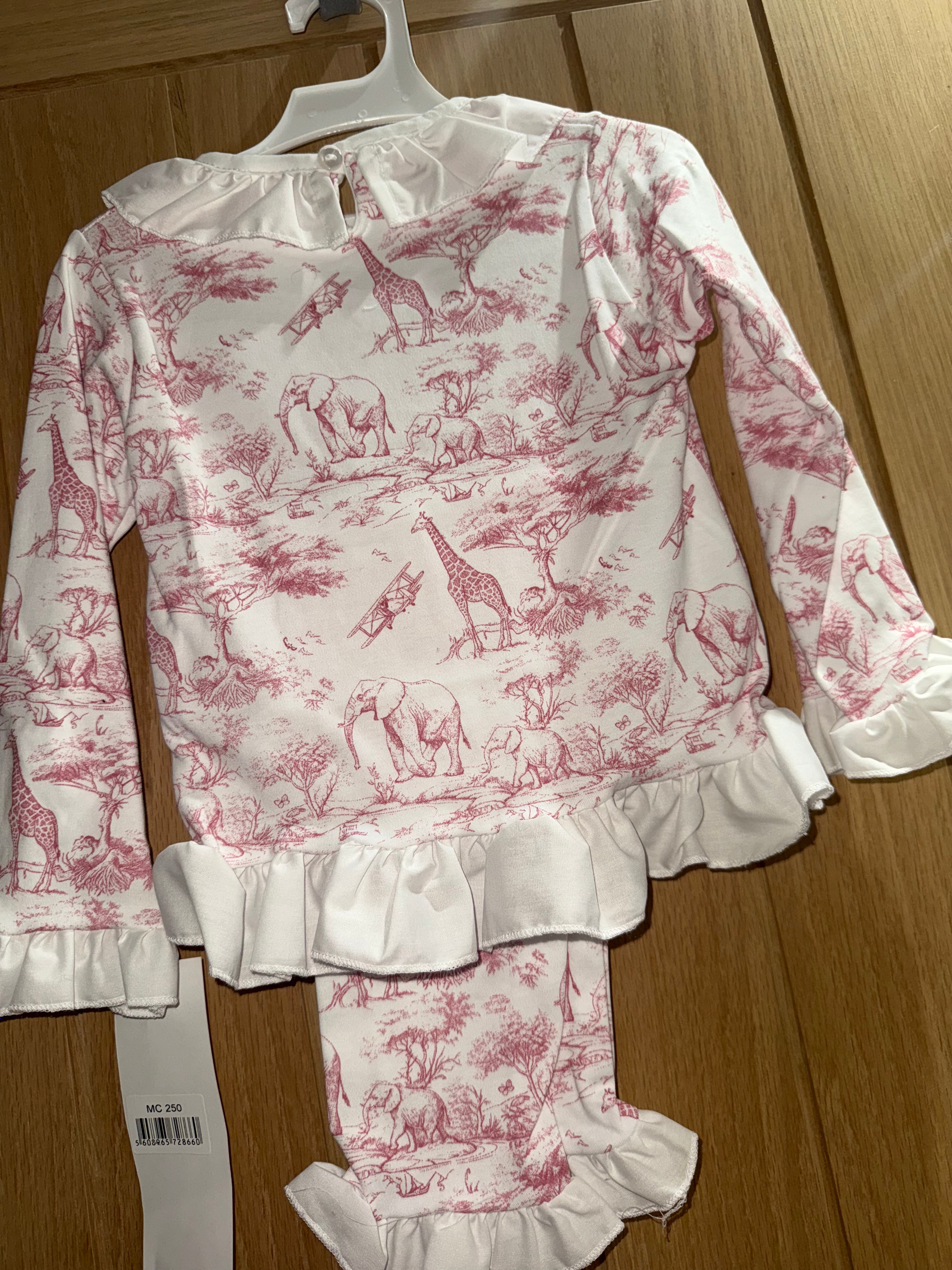 Girls safari pjs